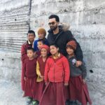 Prithviraj Sukumaran Instagram - #Repost @supriyamenonprithviraj with @download_repost ・・・ Watch 9 in theatres! @therealprithvi With the lovely kutty monks from Key Monastery! #Throwback#9thefilm#RunningSuccessfullyNearYou