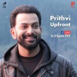 Prithviraj Sukumaran Instagram - Stay tuned to my official FB page! 😊