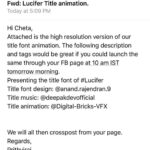 Prithviraj Sukumaran Instagram - L...! #Lucifer Title font launch through #Lalettan ‘s FB page at 10 am IST tomorrow!