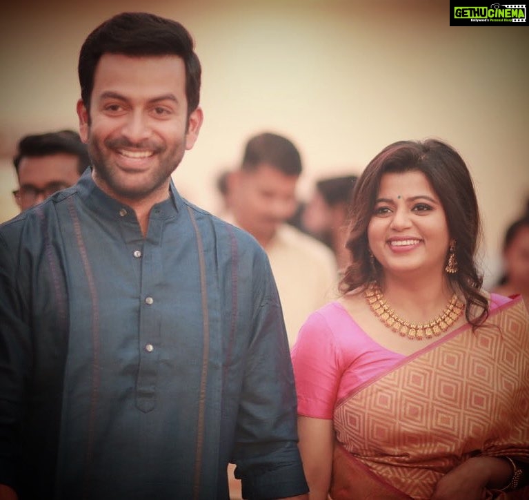 Prithviraj Sukumaran Instagram - Thank you so much for all the love and wishes. Seems like yesterday when we first met! 😊❤️