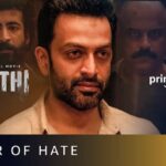 Prithviraj Sukumaran Instagram - Everyone has the power to choose - hate or not to hate. Watch #KuruthiOnPrime, Aug 11. @primevideoin @roshan.matthew @srindaa @muraligopynsta @warrierm @supriyamenonprithviraj @prithvirajproductions @anish_pallyal