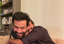Prithviraj Sukumaran Instagram - Happy birthday brother man! You’ve become so much more than a friend to Supriya, me and Ally! The coolest dude and the nicest guy rolled into one..you deserve every bit of success you’ve earned! I now know in person how passionate you are about your craft and cinema..and how proudly you wear the Big M surname! To family, cinema, cars and seeing our little girls grow up together! Love you loads! ❤️❤️❤️ @dqsalmaan