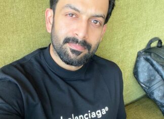 Prithviraj Sukumaran Instagram - Back to work after the 2021 lockdown! Off to shoot the tale end scene of Bhramam! @bhramammovie