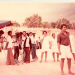 Prithviraj Sukumaran Instagram - Lalettan, Achan, Mani Ratnam sir, Ravi ettan (Ravi. K. Chandran), on the sets of UNARU (1984). 😊 @mohanlal @dop007 Thank you @dop007 for the picture!