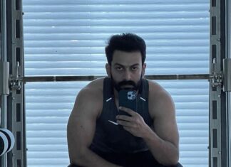 Prithviraj Sukumaran Instagram - Packing in 10 kilos of muscle volume makes you feel like a “Kaduva” 🐅 ….. till you realise an “Aadu” 🐐 will soon follow! #KADUVA #AADUJEEVITHAM #KURUVACHAN #NAJEEB