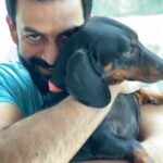 Prithviraj Sukumaran Instagram - Sunday Funday! #Daada&Zorro at home!😀🐶