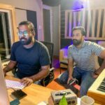 Prithviraj Sukumaran Instagram - #KURUTHI Re recording final touches. What an incredible OST @jakes_bejoy ❤️ Absolute favourite!!!