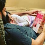 Prithviraj Sukumaran Instagram - #Repost @supriyamenonprithviraj with @make_repost ・・・ Friday night entertainment; Finding hidden words on a cereal box! #Daada& Ally😍 🧿