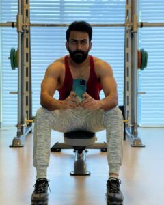 Prithviraj Sukumaran Instagram - The customary selfie from the home gym! #beenawhile 😃