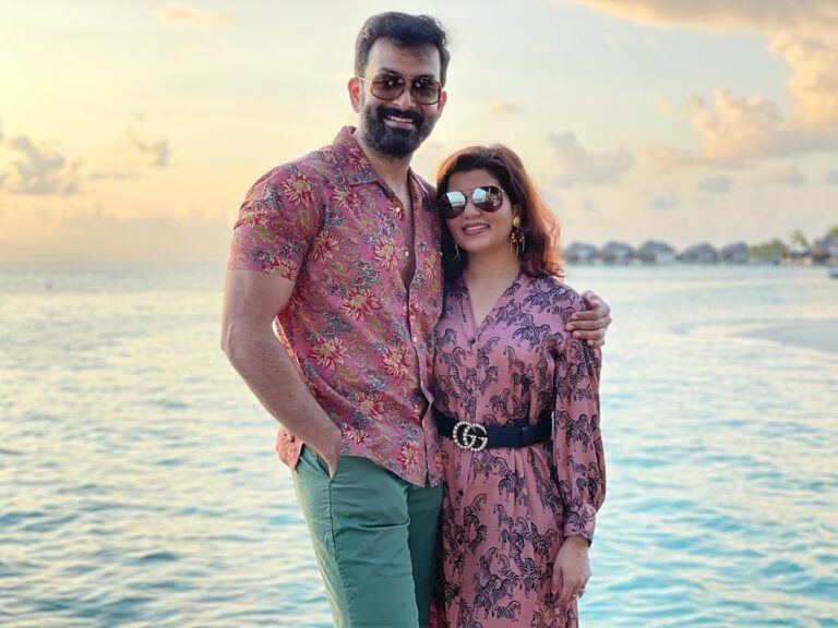 Prithviraj Sukumaran Instagram - When you’ve had the privilege of staying in some fine hotels and resorts across the world, the size of the room or the number of restaurants on offer will cease to matter. What you look forward to..is leaving with a feeling of wanting to come back. Thank you @wmaldives for taking care of us the way you did..and for so many yelps of glee from Ally! ❤️ Pic courtesy: @chunkymathew W Maldives
