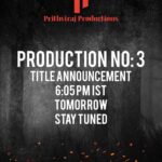 Prithviraj Sukumaran Instagram - @prithvirajproductions Production no:3. Stay tuned 😊