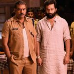 Prithviraj Sukumaran Instagram – #AyyappanumKoshiyum 
#InCinemasNow #Worldwide #Blockbuster 
@ayyappanumkoshiyum 
@therealprithvi 
@poffactio 
@bijumenonofficial 
#sachy #ranjith
@balakrishnan_ranjith 
@gowri.nandha 
@sudeepelamon 
@jxbe