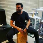 Prithviraj Sukumaran Instagram – Musical nights with JT along with great food! #ChoiceHouse#JT#Drums#cajon#ManikeMageHithe