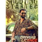 Prithviraj Sukumaran Instagram - #DrivingLicence Rolling from today!@surajvenjaramoodu #JrLal @supriyamenonprithviraj @prithvirajproductions #MagicFrames #ListinStephen @meet_miya @deeptisati #Sachy