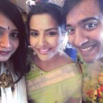 Priya Anand Instagram – My Fav Couple! ❤️ @shilpavummiti @axemanaum @sky.aum 
#aditara2016 #travelbuddies #friendslikefamily