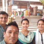 Priya Anand Instagram – With all the inexplicable things happening on sets of #Ezra … We were fortunate to visit the Chottanikkara Temple 🙏