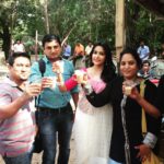 Priya Anand Instagram - Good Morning U! Tea Time With #TeamBabyMa 💛 #Shooting #KootathilOruthan
