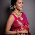 Priya Anand Instagram – For @velsfilmintl Vetri Vizha ❤️
.
.
Photography : @kiransaphotography 
Beauty: @vedya.hmua 
Sari: @thekanakavalliedit
Jewellery: @jaipurgems
Blouse: razak_creations