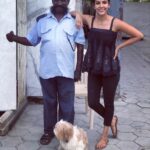 Priya Anand Instagram - Meet my friend Mr. Durai - Statue Man for 20 years at @vgp_universal_kingdom Can you imagine working 6 hours a day as a living statue resisting people's attempts to make him move or smile!!?? 🙆🏻‍♀️