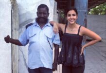 Priya Anand Instagram - Meet my friend Mr. Durai - Statue Man for 20 years at @vgp_universal_kingdom Can you imagine working 6 hours a day as a living statue resisting people's attempts to make him move or smile!!?? 🙆🏻‍♀️