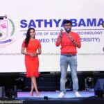Priya Anand Instagram - Thank You Marie Johnson For Having Us! #SathyabamaCulturals2019 You Guys Were Epic!!! Congratulations On Your 30th Anniversary #sathyabamauniversity #lkgfromfeb22 @irjbalaji