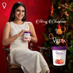 Priya Varrier Instagram - Merry Christmas🎄 @vestaicecreams 💜