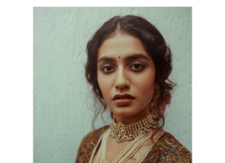 Priya Varrier Instagram - 🍂 Stylist : @asaniya_nazrin Photography : @vaffara_ Makeup & Hair : @Samson_lei Assisted by : @messgirl4559 Outfit : @dhaga_ki_kahani Earring : @mspinkpantherjewel Production : @vaffaraproductions Post production : @iamvysak Movie : @sravan_clt Location : @portmuziriskochi