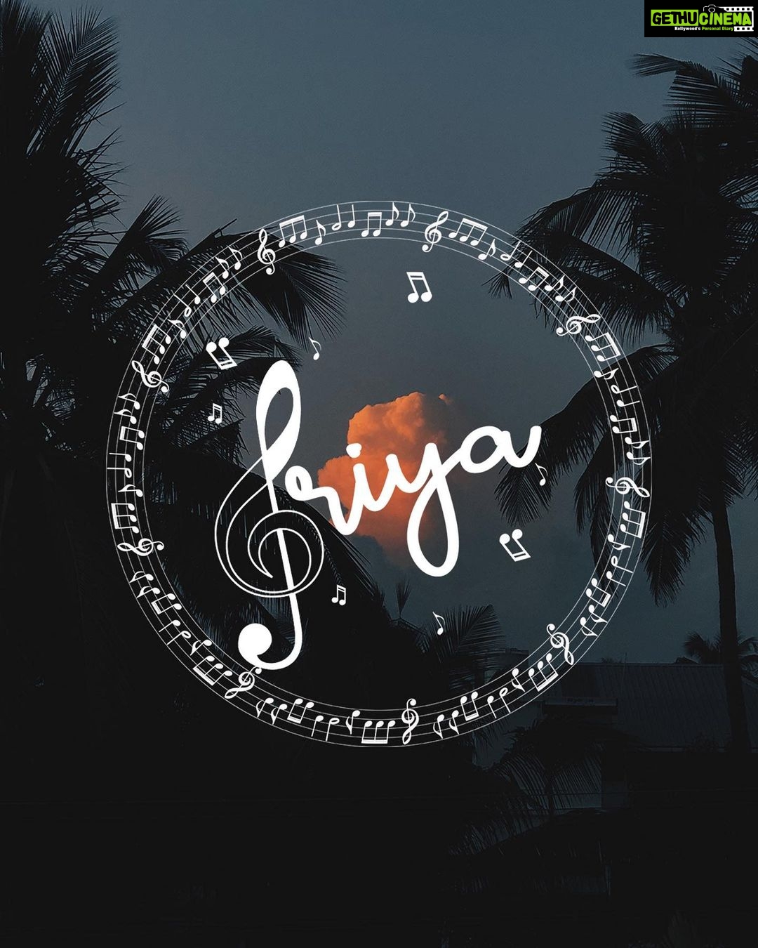 Priya Varrier Instagram - Super excited to let you all know that I’m officially launching my logo,thus my own YouTube channel for my song covers.Shall be posting videos soon.So stay tuned! In the mean time please Subscribe!!!!! Need all your love and support💙 Link in bio.