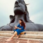 Priya Varrier Instagram – ✨🧿 Adiyogi Shiva statue