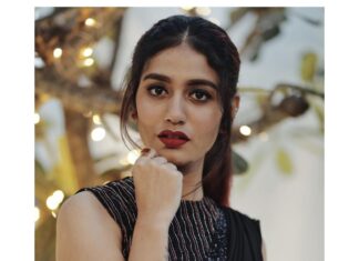 Priya Varrier Instagram - Let the waters settle and you will see the moon and the stars mirrored in your own being. ~Rumi