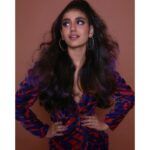 Priya Varrier Instagram - 🍭👀 MUA: @shaanmu Hair: @amitthakur_hair Styling: @shnoy09 Click: @kadamajay Outfit: @nirmooha