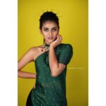 Priya Varrier Instagram - 🦚 Outfit: @sourabhkantshrivastava Styling: @joe_elize_joy HMU: @vijilmakeupartist Pc: @jiksonphotography Jewellery: @bejeweled2019