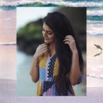 Priya Varrier Instagram - 🌊 Outfit: @veromodaindia Styling: @joe_elize_joy MUAH: @tonythemakeupartist Pc: @jiksonphotography
