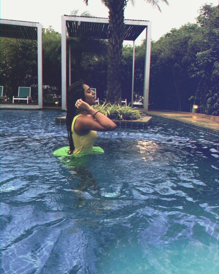 Priya Varrier Instagram - Water baby🧜🏻‍♀️
