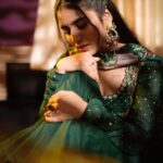 Priya Varrier Instagram - 🍃 Outfit @mrunalinirao Earrings @sheetalzaveribyvithaldas stylist @manogna_gollapudi Photographer @adrin_sequeira