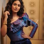 Priya Varrier Instagram - For @ritzmagazine MUH: @samson_lei Styling: @styledbysmiji Outfit: @jazaash_ Pc: @shafishakkeer Location: @novotelkochiinfopark