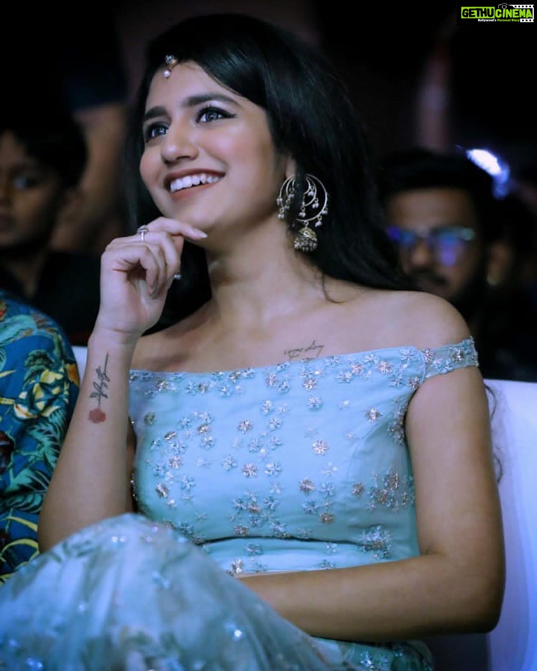 Priya Varrier - 561K Likes - Outfit: @mithra.official Styling: @gaurinaidu 🦋