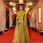 Priya Varrier Instagram - At the launch of @zeekeralam 💚. Outfit & clutch: @poornimaindrajith Accessories: @celia_palathinkal Styling: @joe_elize_joy & @poornima_i Mua: @shoshanks_makeup Pc: @daisydavidphotography