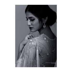 Priya Varrier Instagram - In @maria.tiya.maria 📷: @vyshakh_edappal  Styling : @joe_elize_joy Mua: @shibin4865 jewellery: @atmasignature