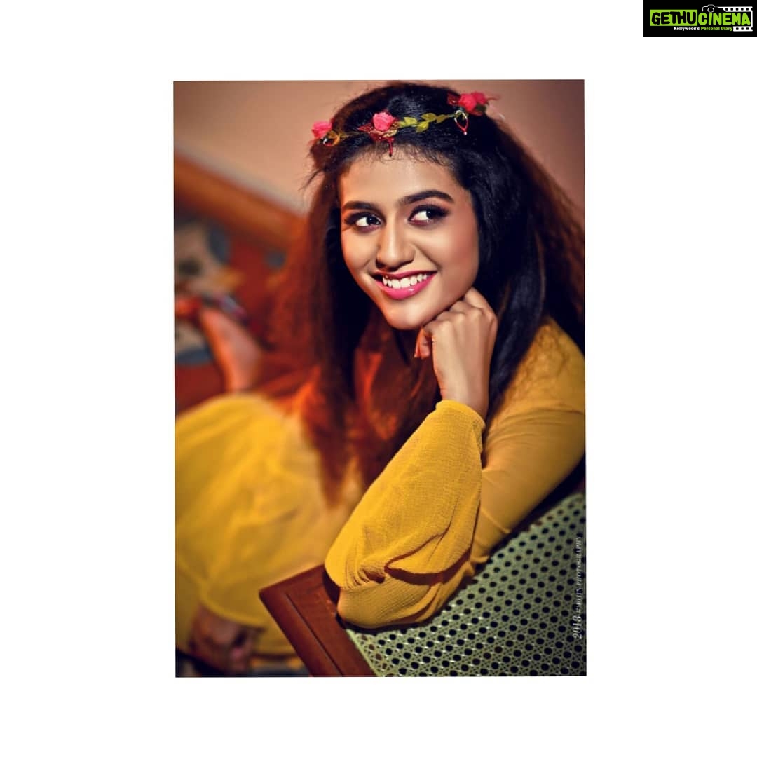 Priya Varrier - 849.6K Likes - Keep your eyes on the stars and your feet on the ground 🌟
Wearing: @ann_ancy
Makeup: pinky
📸: @mojin_thinavilayil