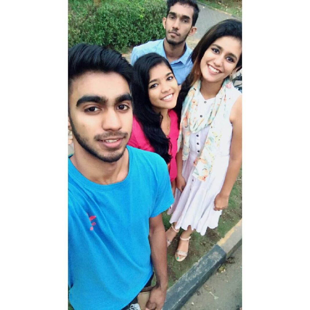 Priya Varrier Instagram - They are the closest thing I've ever had to a RETARDED family💙💩💛