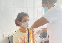 Priya Varrier Instagram - 💉✅ Swipe➡️ #vaccinationdone✔️