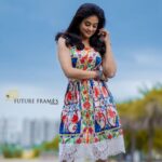 Priyamani Instagram - Thank you my louuuuu @mehekshetty for making me believe that I would be able to carry off this super cute floral printed dress by @paparazzicloset !! Pictures by @futureframesphotography !! Makeup and hairstyle by my favourites @pradeep_makeup and @shobhahawale ❤️ and assisted by @kakarla.p !! #dheechampions #youdontwanttomissthis #etv #lovemyjob #