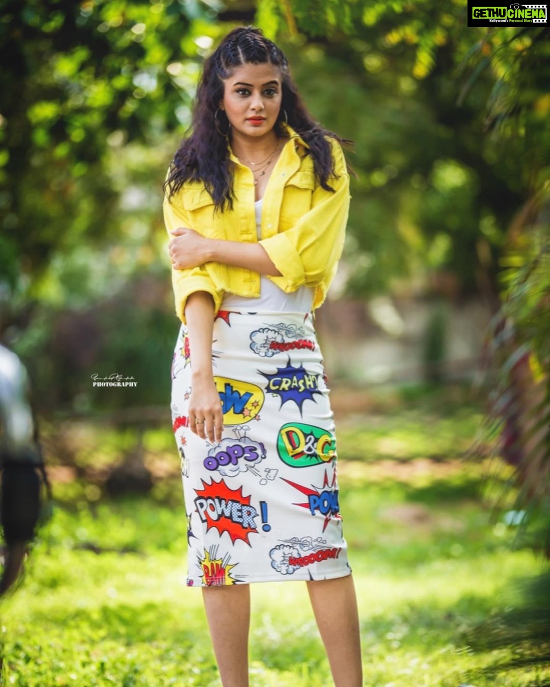Priyamani Instagram - Thank you my louuuuu @mehekshetty for styling me soooo well in this cute skirt by @pankhclothing with my own personal jacket was finally put to use🤣🤣🤣 !! Pictures courtesy one of my favourites @sandeepgudalaphotography ❤️.. makeup and hairstyle by my favourites @pradeep_makeup and @shobhahawale !! Assistant .. @kakarla.p !! #dheechampions #etv #lovemyjob❤️ #dontmissit