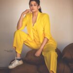 Priyamani Instagram - When life hands you lemons.... make grape juice out of it...and then sit back and watch the world wonder how you did it !!! Thank you my louuuuu @mehekshetty for making sure that I can carry off this colour well and styling me so well in this pant suit by @shopclosetdrama ❤️❤️!! Pictures courtesy my dearest @sandeepgudalaphotography !! Makeup and hairstyle by my personal favourites @pradeep_makeup and @shobhahawale !! #backondheejodi #dontmisstodaysepisode #etv #superfunepisode #