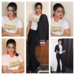 Priyamani Instagram - My louuuu @mehekshetty thank you so much for bringing out my best yet(I think🤪🤪) by styling me so well in this awesome pant suit by @sheinofficial ..this super cute #wonderwoman top by @romwe_fashion ..earrings courtesy @sheinofficial .. @ydu__makeup .. YOU beauty.. thank you for making me look good all the time!!cant thank you enough😘😘😘!! Hairstyle by @arunhairstylist !! #wonderwoman #dancejodidance2 #zeetamil #dontmissit #