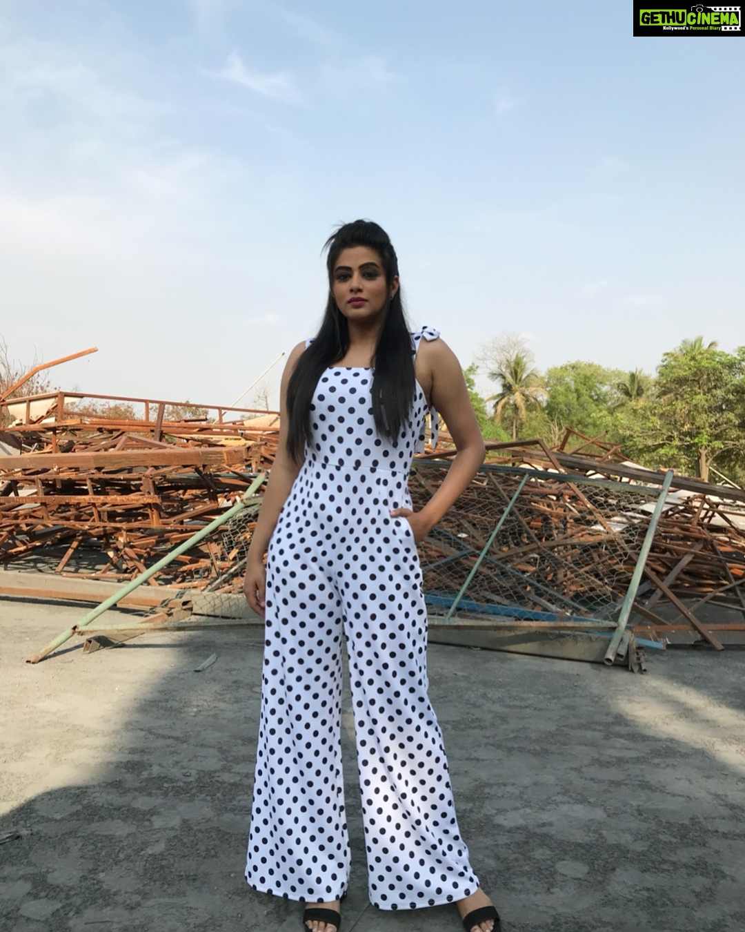 Priyamani Instagram  Loving this polka dot jumpsuit by srstore09   thank u my louuuuuly louuuu mehekshetty you are the bestest Picture  courtesy sandeepgudalaphotography makeup and hairstyle by  maheshdoiphode91 and shobhahawale  