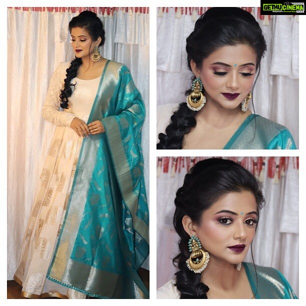 Priyamani Instagram - Wearing this gorgeous creme anarkali and turquoise green silk dupatta by @niharikavivek for #majaatalkies !!thank you so much cutie @incharaa_suresh and @deeeeeeepthi for styling me so well !! ❤️❤️ Priyamani Instagram - Wearing this gorgeous creme anarkali and turquoise green silk dupatta by @niharikavivek for #majaatalkies !!thank you so much cutie @incharaa_suresh and @deeeeeeepthi for styling me so well !! ❤️❤️