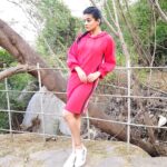 Priyamani Instagram – Thank u my louuuu @mehekshetty for styling me in this super cute red hoodie dress by @stalkbuylove and shoes by @sheinofficial !! Pic courtesy @sandeepgudalaphotography !!makeup and hairstyle by my favourites @pradeep_makeup and @shobhahawale !!#dhee10 #etv #lovemyjob