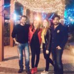 Priyamani Instagram - Friends like family!!you can run...but can never hide!!🤣🤣🤣 @anisha_15m @narenpurswani @mustufaraj ❤️ The Irish Village Dubai